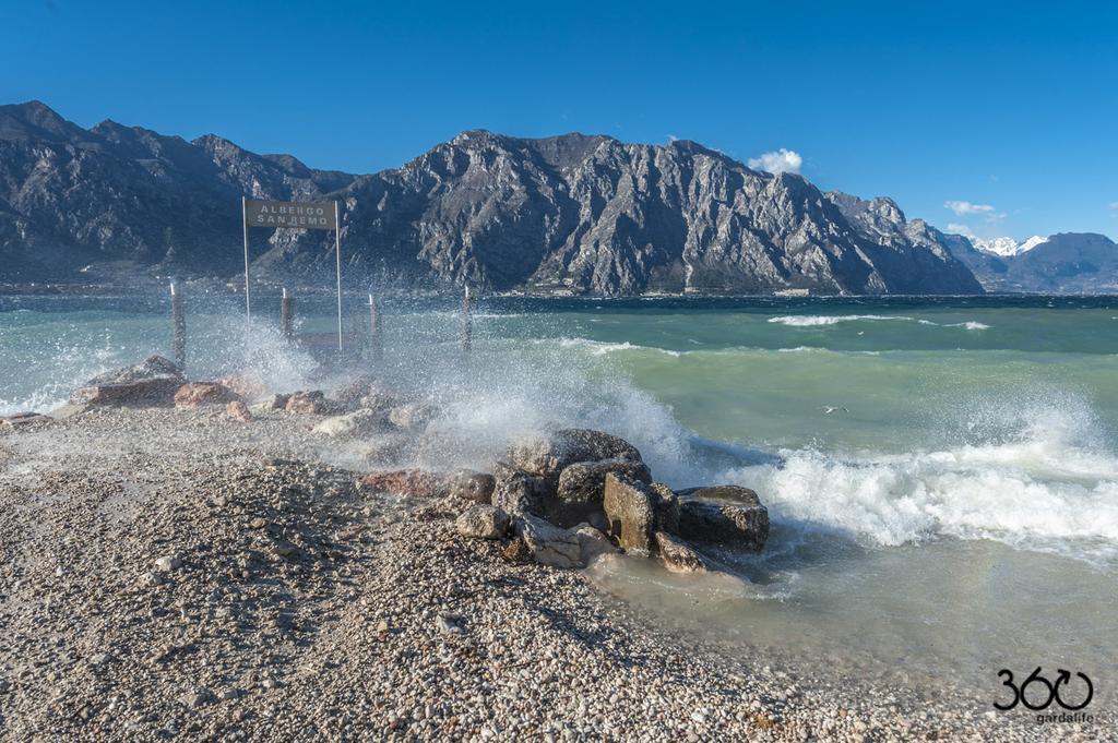 Albergo San Remo Malcesine Bagian luar foto
