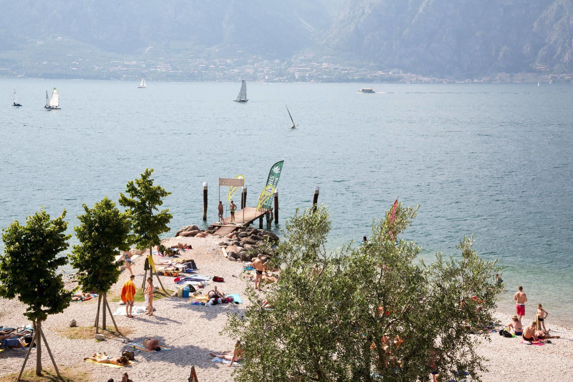 Albergo San Remo Malcesine Bagian luar foto